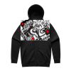 Stencil Zip Hoodie Thumbnail